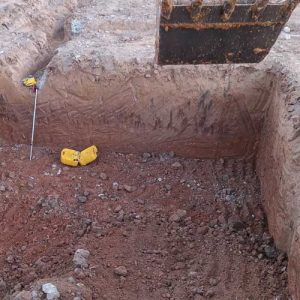 Excartes maquinaria realización Cimientos