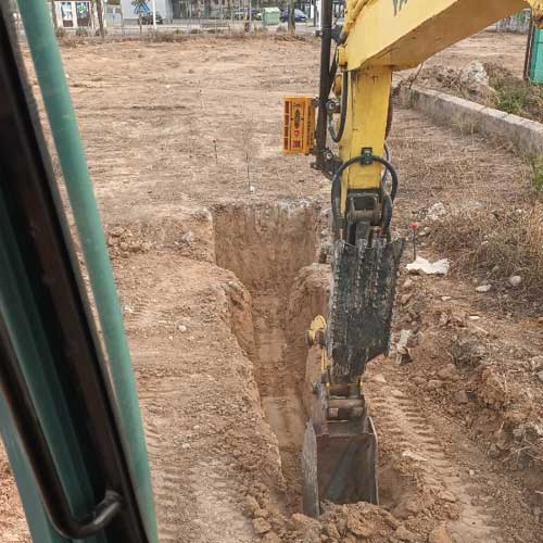 Ejecución de proyectos con maquinaria Excartes